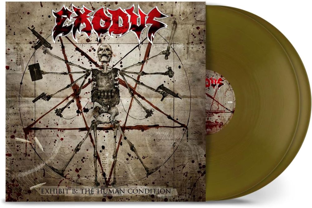 Exodus Exhibit B: The Human Condition Vinyl LP Gold Colour 2024