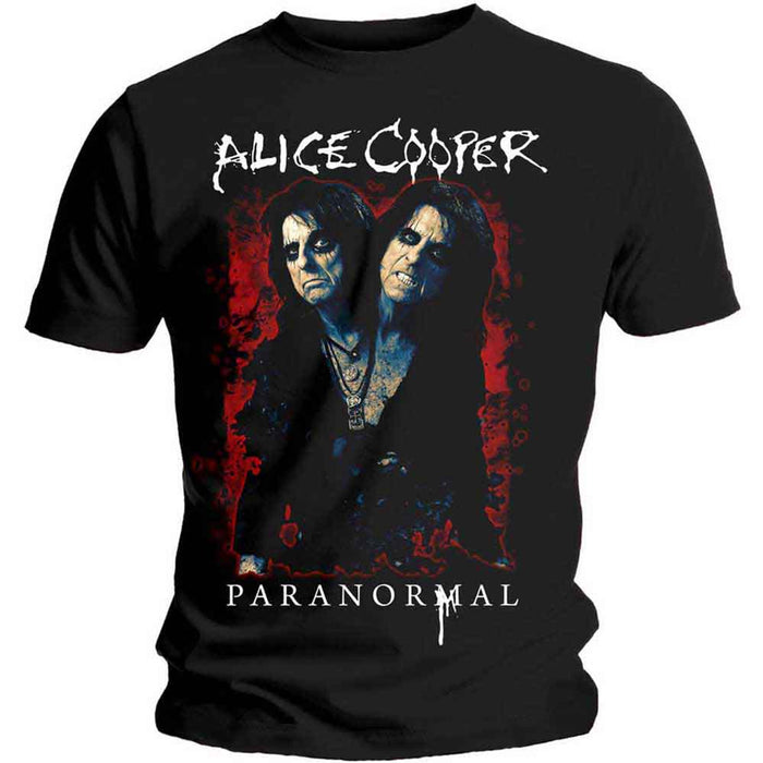 Alice Cooper Paranormal Splatter Black Small T-Shirt