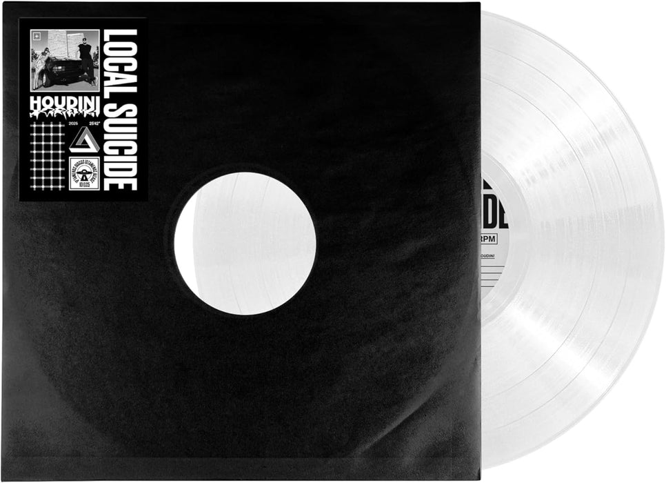 Local Suicide Houdini Vinyl EP Transparent Colour 2025