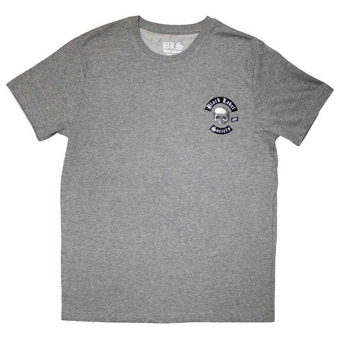 Black Label Society Mini Skull Logo Grey Medium T-Shirt