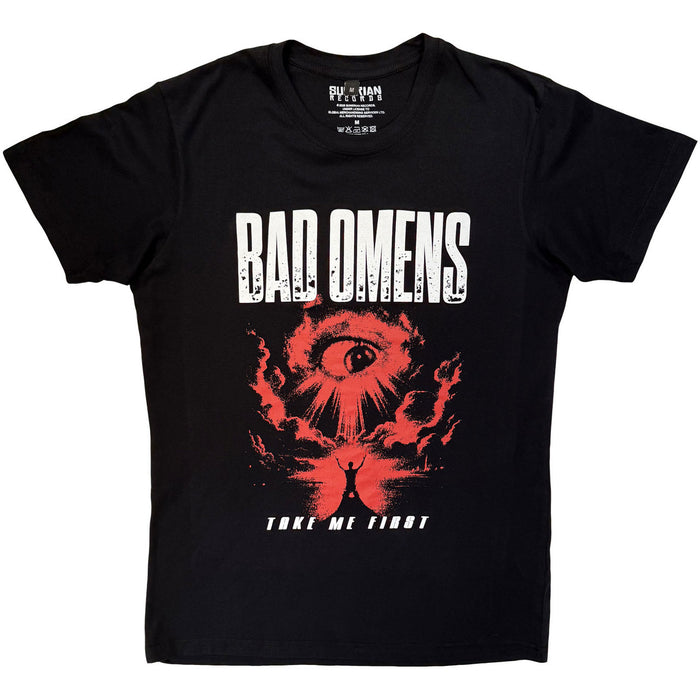 Bad Omens Red Eye Black Large T-Shirt