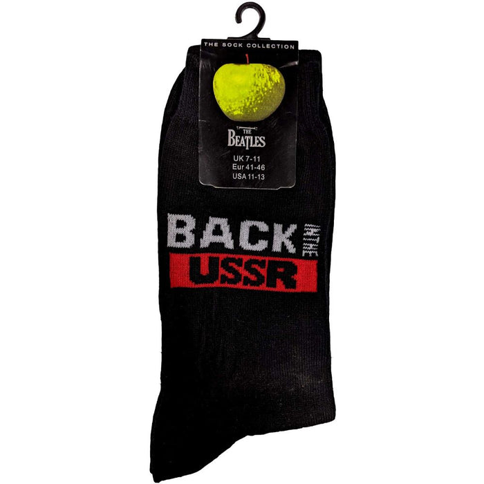 The Beatles Unisex Ankle Socks: Back In The Ussr (Uk Size 7 - 11)
