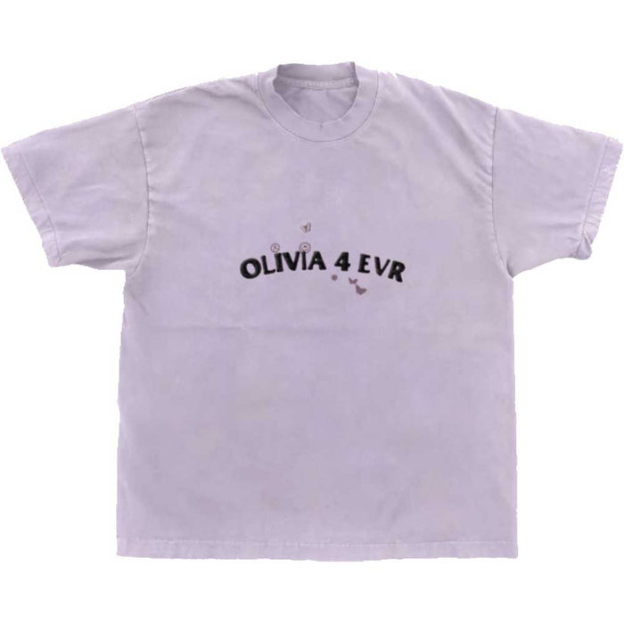 Olivia Rodrigo Olivia 4 Evr Brutal Purple Large T-Shirt