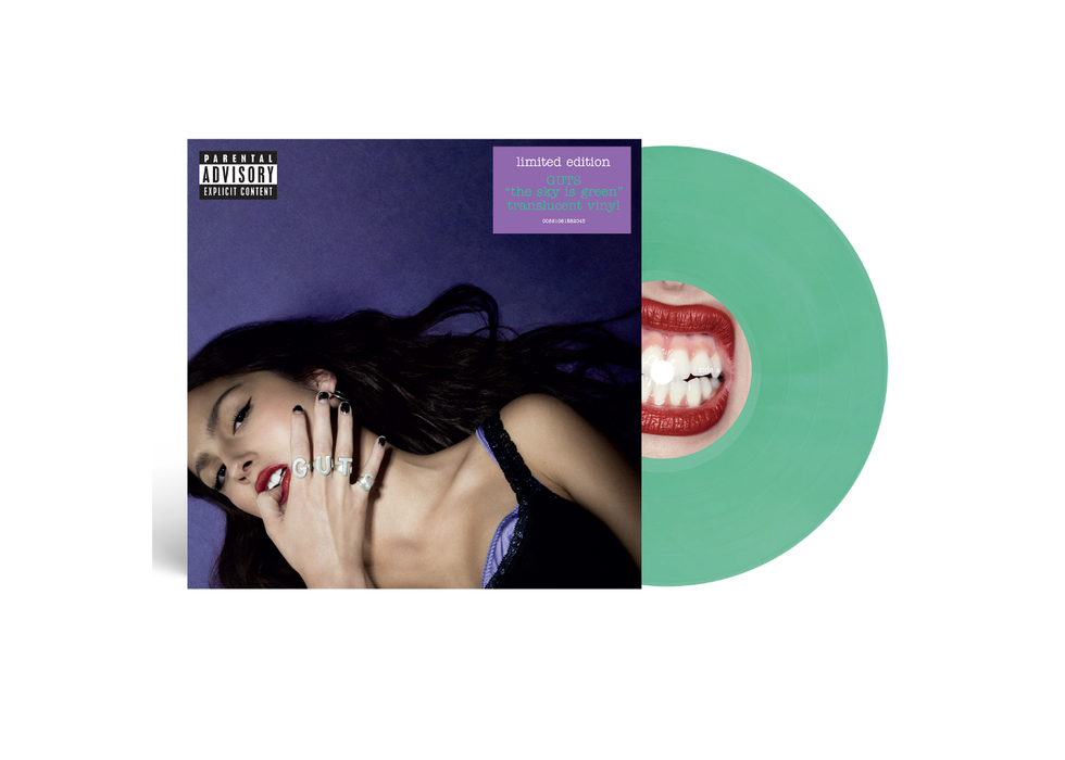 Olivia Rodrigo GUTS Vinyl LP The Sky Is Green Translucent Colour Due Out 20/11/26