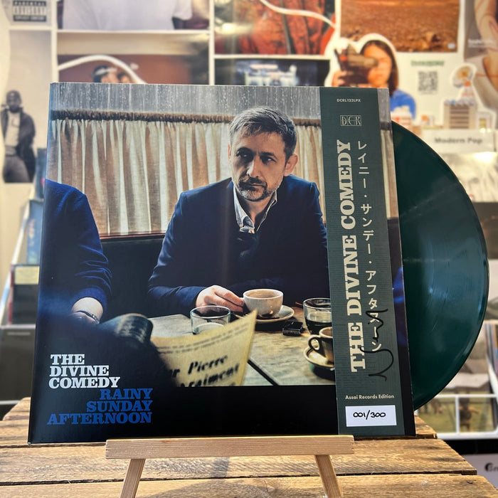 The Divine Comedy Rainy Sunday Afternoon Vinyl LP Signed Assai Obi Edition Green Bio Colour 2025