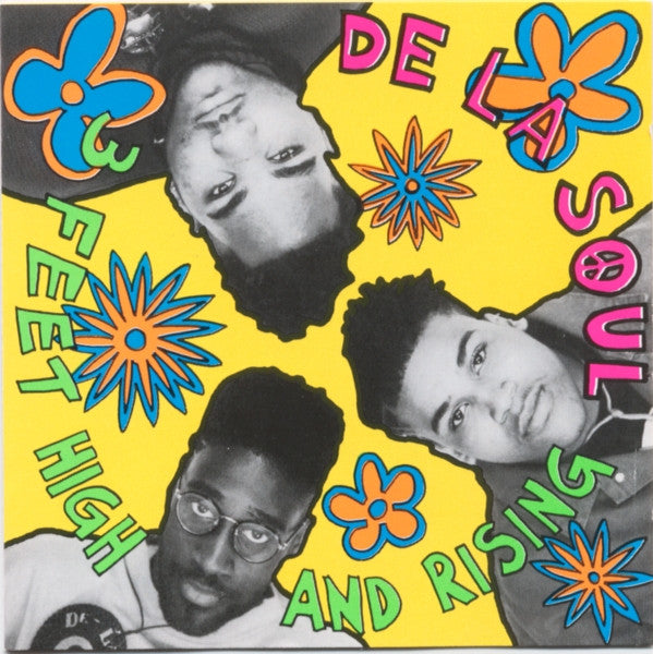 De La Soul 3 Feet High And Rising Vinyl LP Magenta Colour 2023