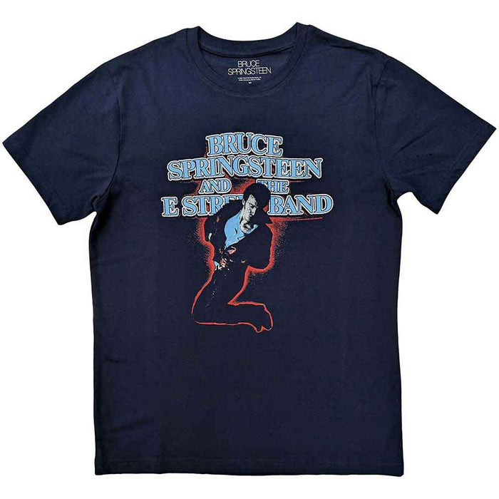 Bruce Springsteen The E-Street Band Navy Blue X-Large T-Shirt