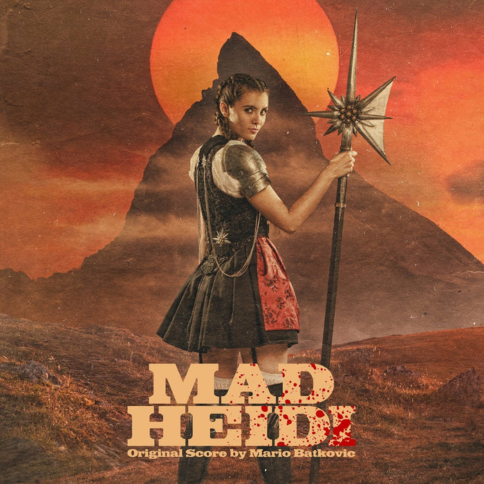 Mario Batkovic Mad Heidi (Original Score) Vinyl LP Orange 2023