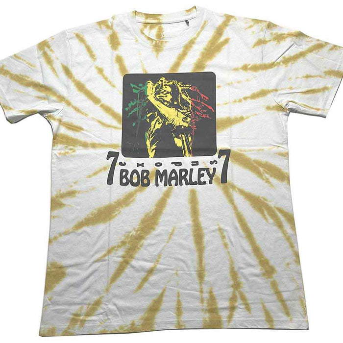 Bob Marley 77 White Large T-Shirt
