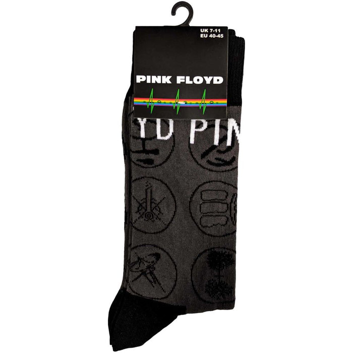 Pink Floyd Unisex Ankle Socks: Later Years (Uk Size 7 - 11)