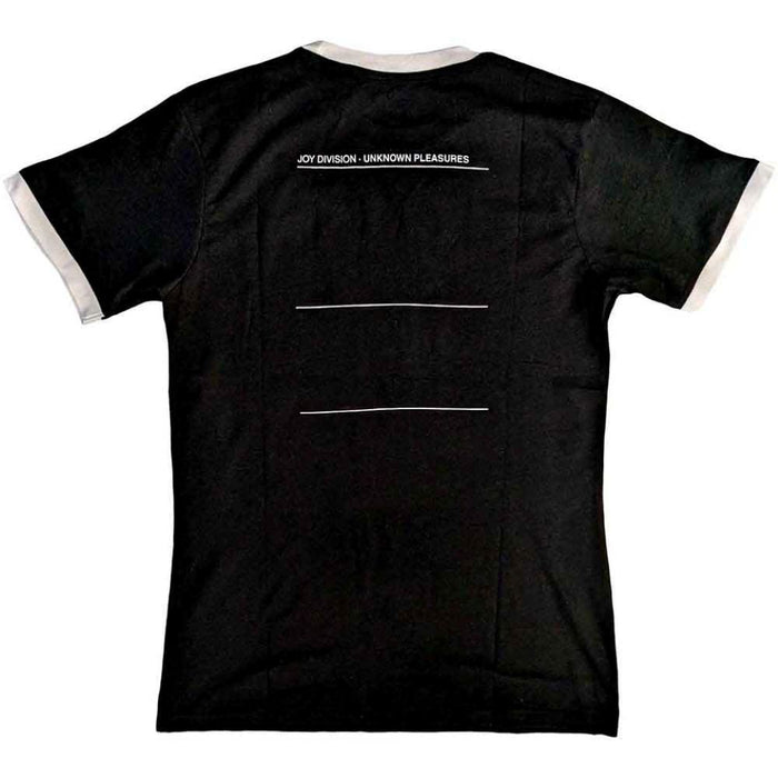 Joy Division Unknown Pleasures Ringer Black Small T-Shirt
