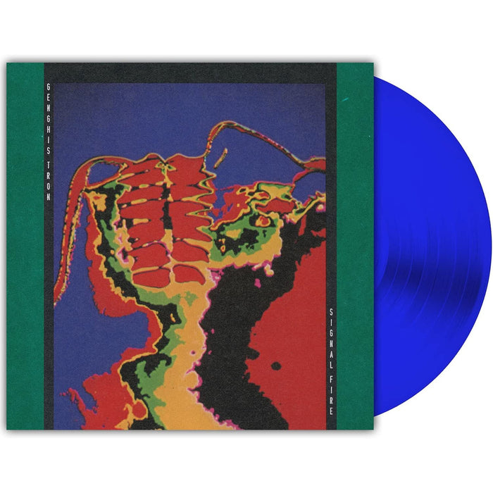 Genghis Tron Signal Fire Vinyl LP Royal Blue Colour Due Out 12/06/26