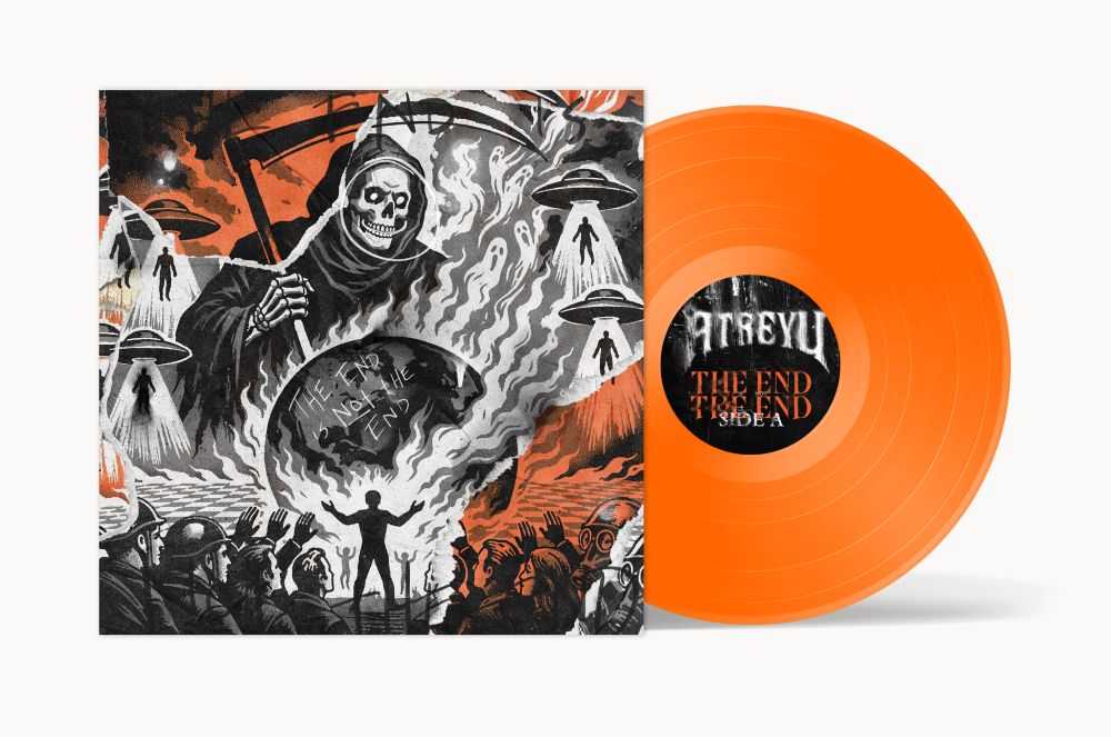 ATREYU The End Is Not The End Vinyl LP Orange Colour 2026