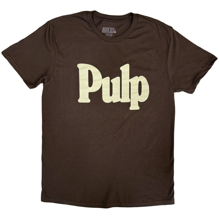 Pulp Logo Brown Small T-Shirt