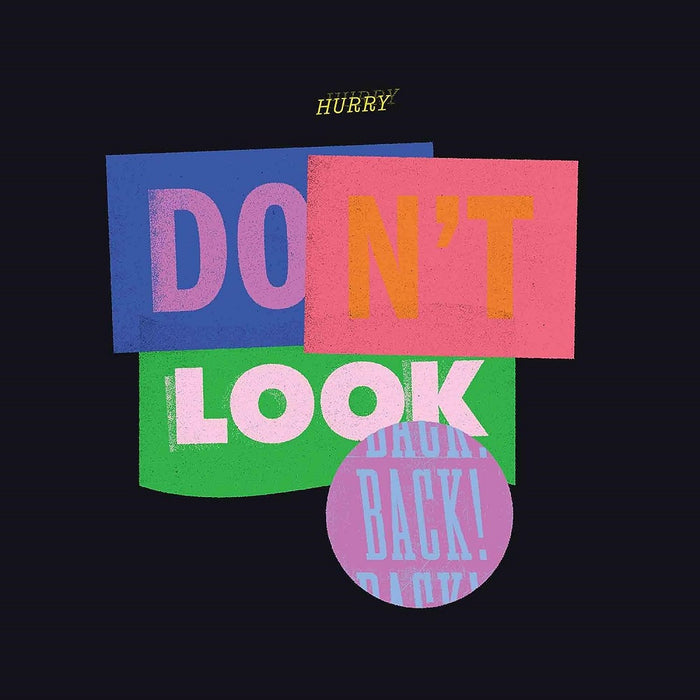 Hurry Don't Look Back Vinyl LP Purple and Blue Splatter Colour 2023