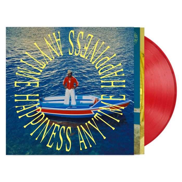 Leon Bridges Happiness Anytime Vinyl LP Campari Red Colour Due Out 25/09/26