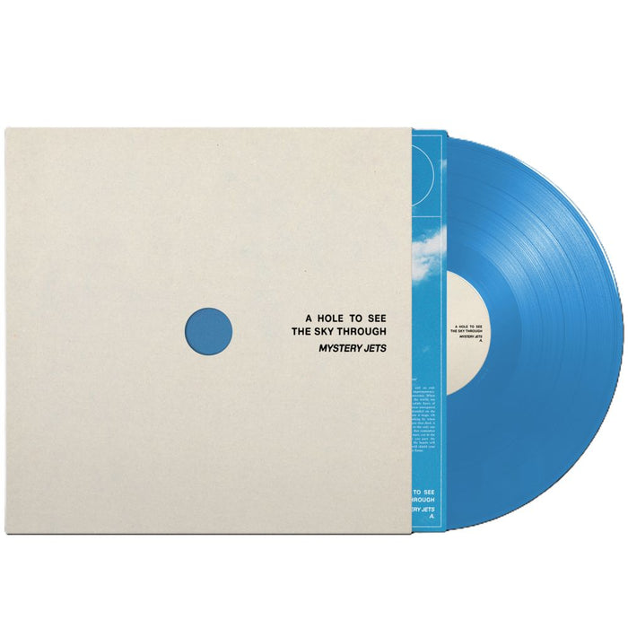 Mystery Jets A Hole To See The Sky Through Vinyl LP Blue Colour + Signed Insert Due Out 21/08/26