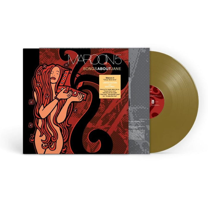 Maroon 5 Songs About Jane Vinyl LP Gold Colour Due Out 19/06/26