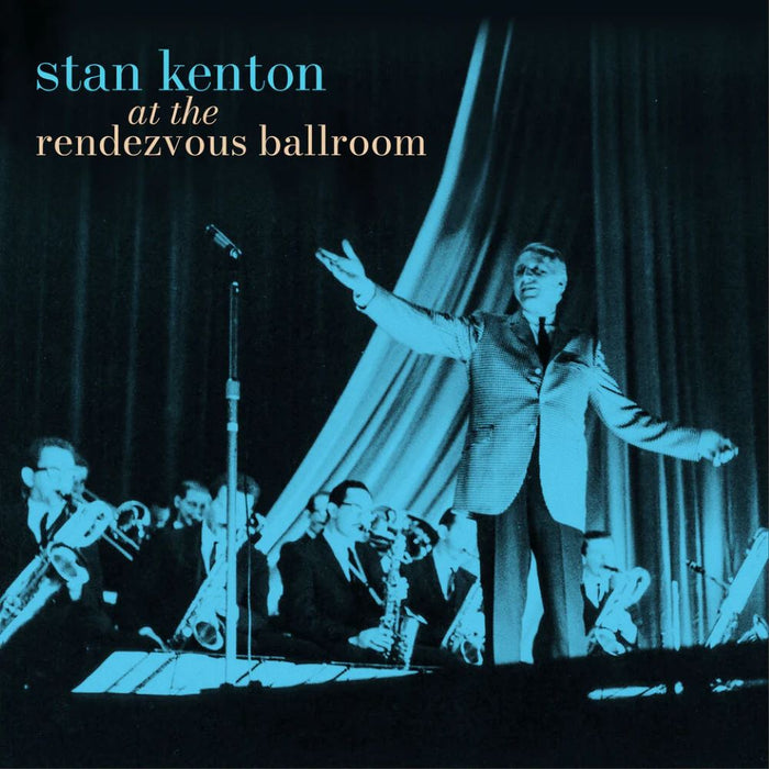 Stan Kenton At The Rendezvous Ballroom Vinyl LP Black & Blue Starburst Colour Black Friday 2024