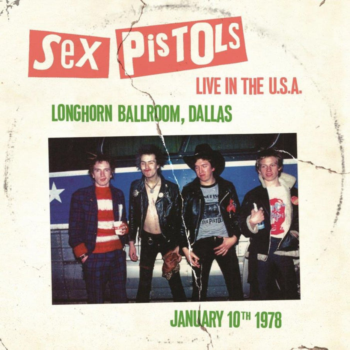 Sex Pistols Live In The U.S.A 1978 Dallas Vinyl LP White Colour  Due Out 28/03/25