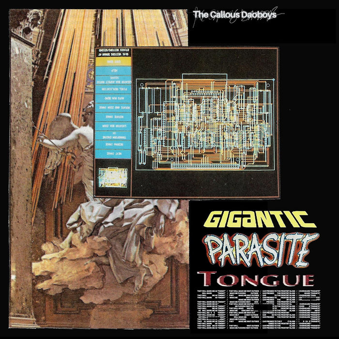 The Callous Daoboys - Gigantic Parasite Tongue/Watching Us Kiss 10"" Vinyl Single Due Out 30/10/26