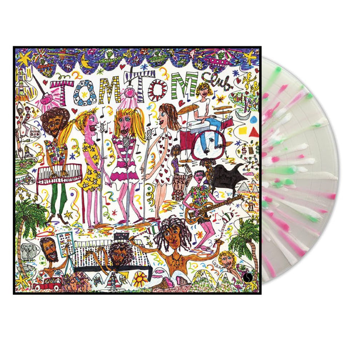 Tom Tom Club (Self Titled) Vinyl LP Clear w/Pink, White & Green Splatter Colour 2026