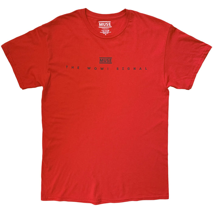 Muse The Wow ! Signal Red X-Large T-Shirt