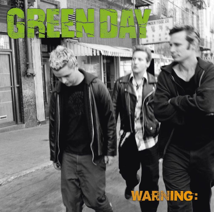 Green Day Warning Vinyl LP Fluorescent Green Colour Due Out 03/05/24