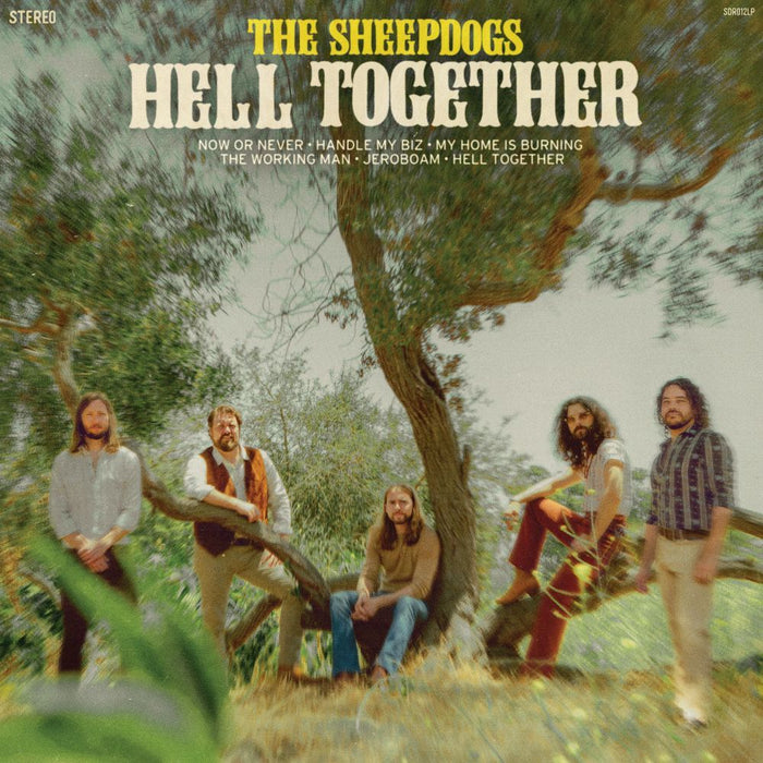 The Sheepdogs Hell Together 12" Vinyl EP Green Colour 2024
