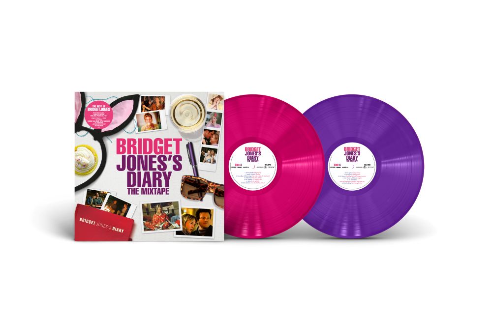 Bridget Jones' Diary The Mixtape Vinyl LP Pink & Purple Colour Due Out 28/03/25