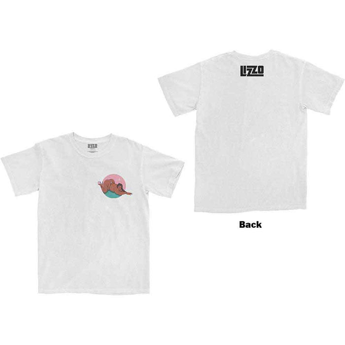 Lizzo Arch White Medium T-Shirt