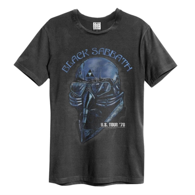 Black Sabbath 78 Tour Charcoal Grey Large T-Shirt