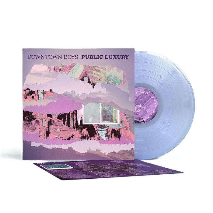 Downtown Boys Public Luxury Vinyl LP Indies Pearl/Arctic Colour Due Out 26/06/26
