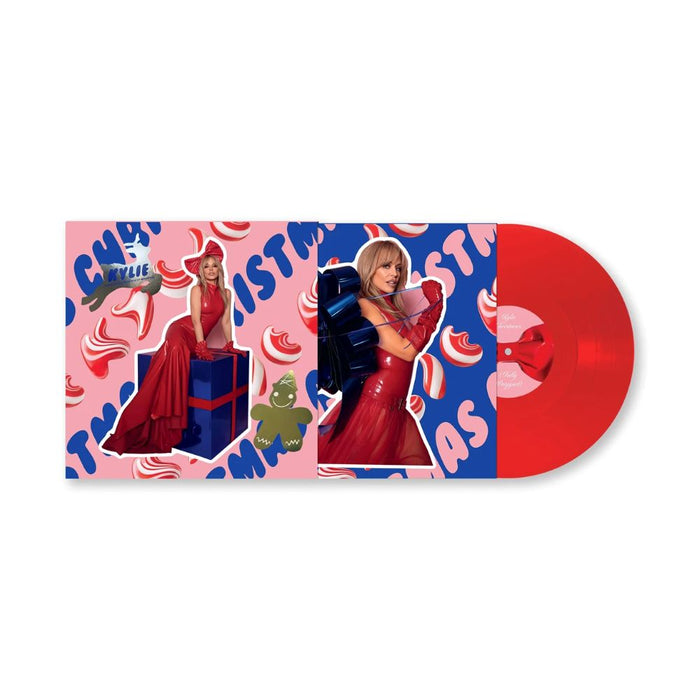 Kylie Minogue Kylie Christmas (Fully Wrapped) Vinyl LP Transparent Red Colour 2025