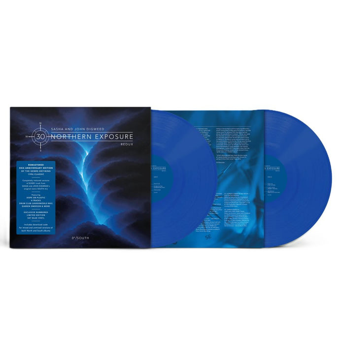 Sasha & John Digweed Northern Exposure Redux - South Vinyl LP Sky Blue Colour Due Out 25/09/26