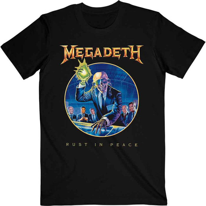 Megadeth Rust In Peace Black Medium T-Shirt
