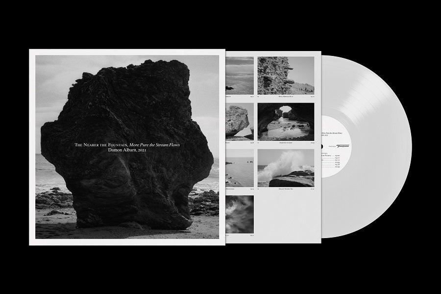 Damon Albarn The Nearer The Fountain More Pure The Stream Flows Vinyl LP White Colour 2021