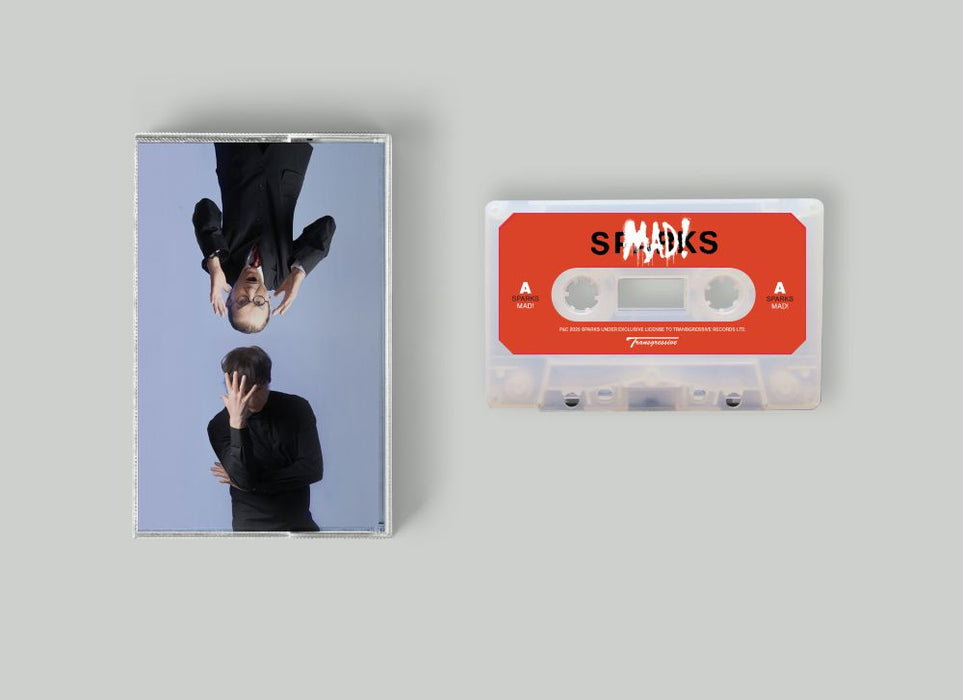 Sparks MAD! Vinyl LP Recycled Ice White Frosted Cassette 2025