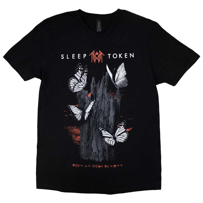 Sleep Token Butterflies Black Small Unisex T-Shirt