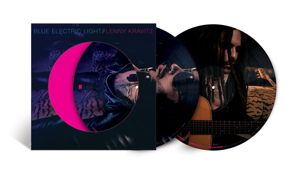 Lenny Kravitz Blue Electric Light Vinyl LP Picture Disc Due Out 24/05/24