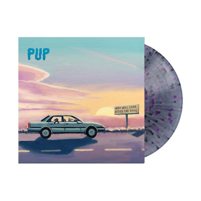 PUP Who Will Look After The Dogs Vinyl LP Black Smoke w/Black, Pink & Purple Splatter Colour 2025