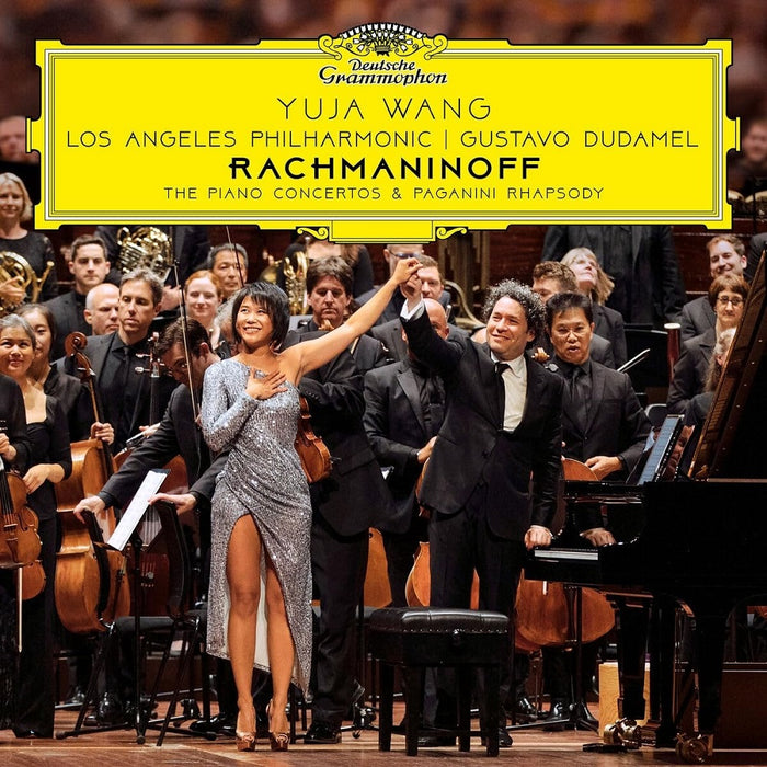 Yuja Wang Los Angeles Philharmonic Gustavo Dudamel Rachmaninoff: The Piano Concertos & Paganini Rhapsody Vinyl LP 2023