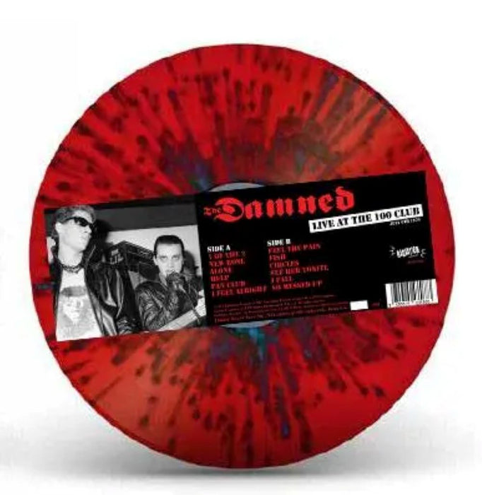 DAMNED Live At The 100 Club Vinyl LP Red Colour 2026