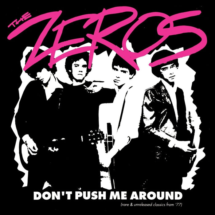 The Zeros Don't Push Me Around Vinyl LP Clear Red Colour 2024