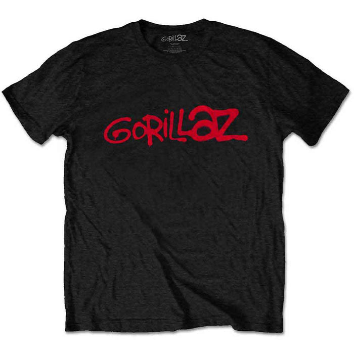 Gorillaz Logo Black Large T-Shirt