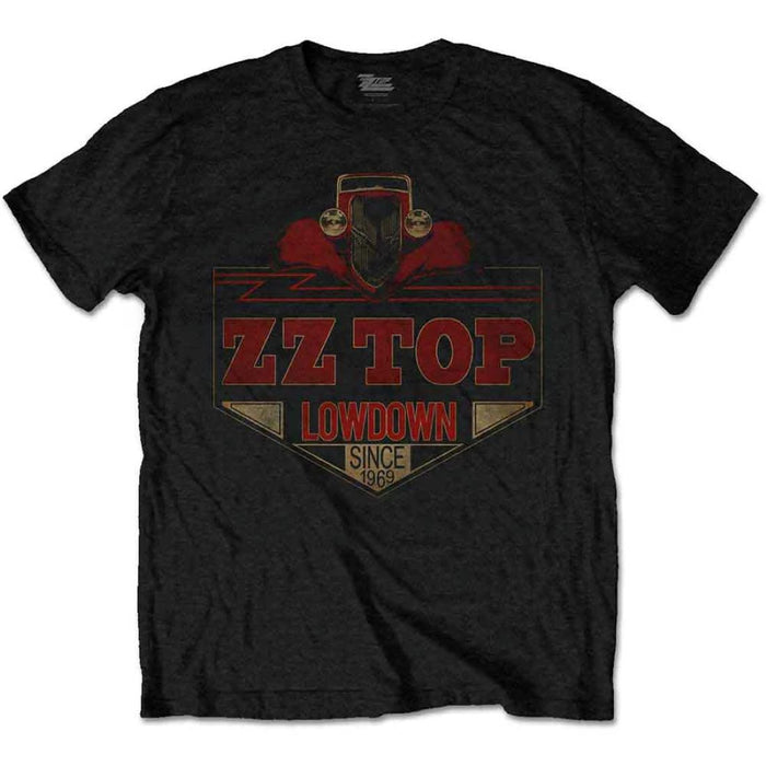 ZZ Top Lowdown Black Medium T-Shirt