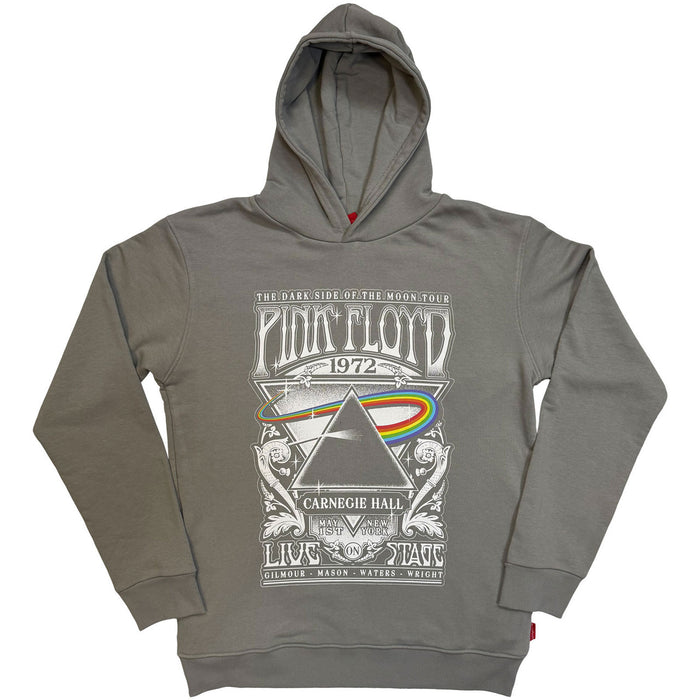 Pink Floyd Carnegie Hall Grey Large Hoodie