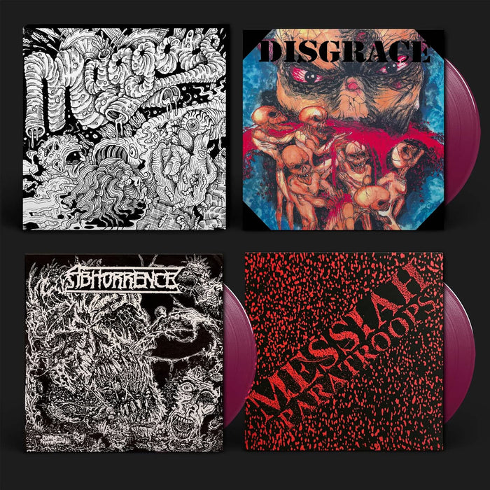 Abhorrence Maggots: Original Artyfacts From the First Finnish Death Metal Era Part I 7" Vinyl Boxset Violet Colour  2026