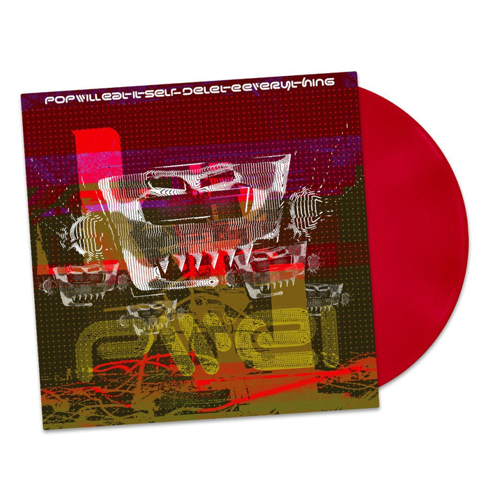 Pop Will Eat Itself Delete Everything Vinyl LP Indies Radioactive Pink Colour 2025
