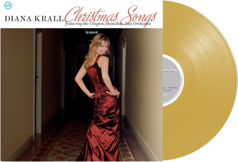 Diana Krall Christmas Songs Vinyl LP Gold Colour 2023